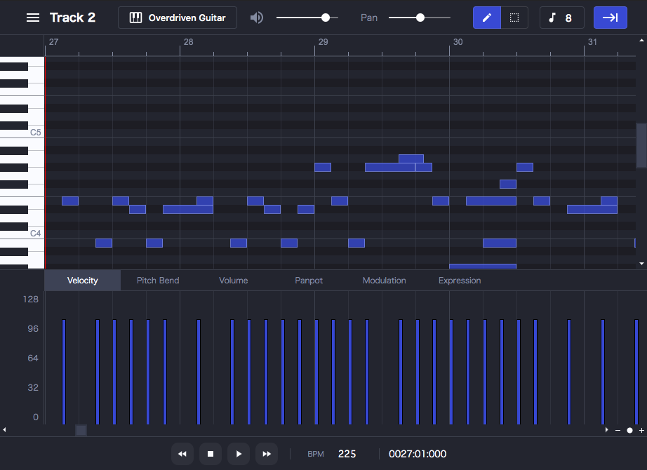 signal - Online MIDI Editor